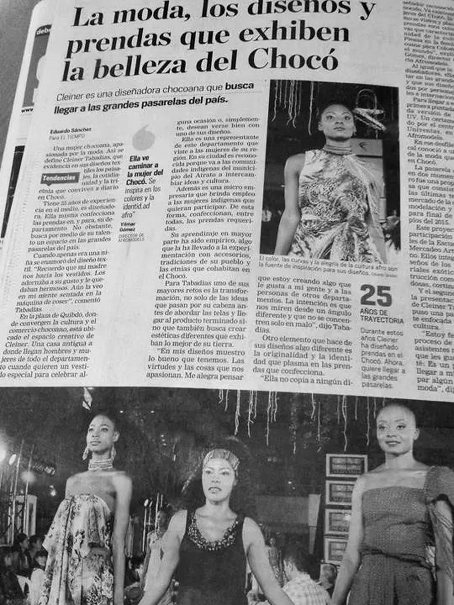 Publicación de prensa sobre la marca